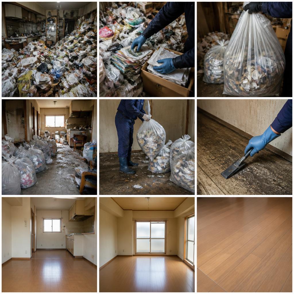 2. ゴミ屋敷の整理もお任せ！